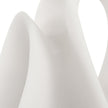Uttermost Silent Wave White Sculptures - Set of 2