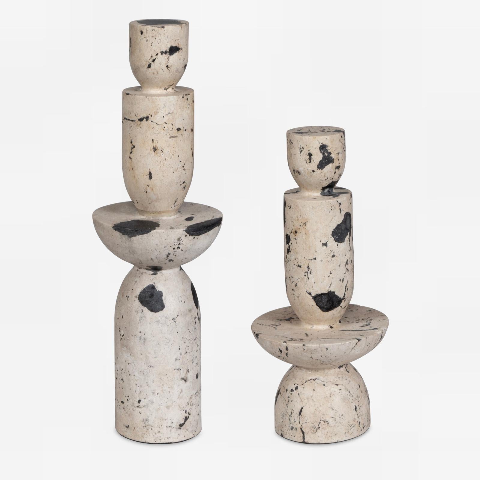 Uttermost Nouveau Tower Sculptures - Set of 2