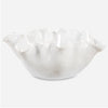 Uttermost Ruffle White Bloom Bowl