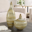 Uttermost Cascade Glass Bottles - Set of 2