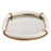 Uttermost Cyprus Leather Oval Tray