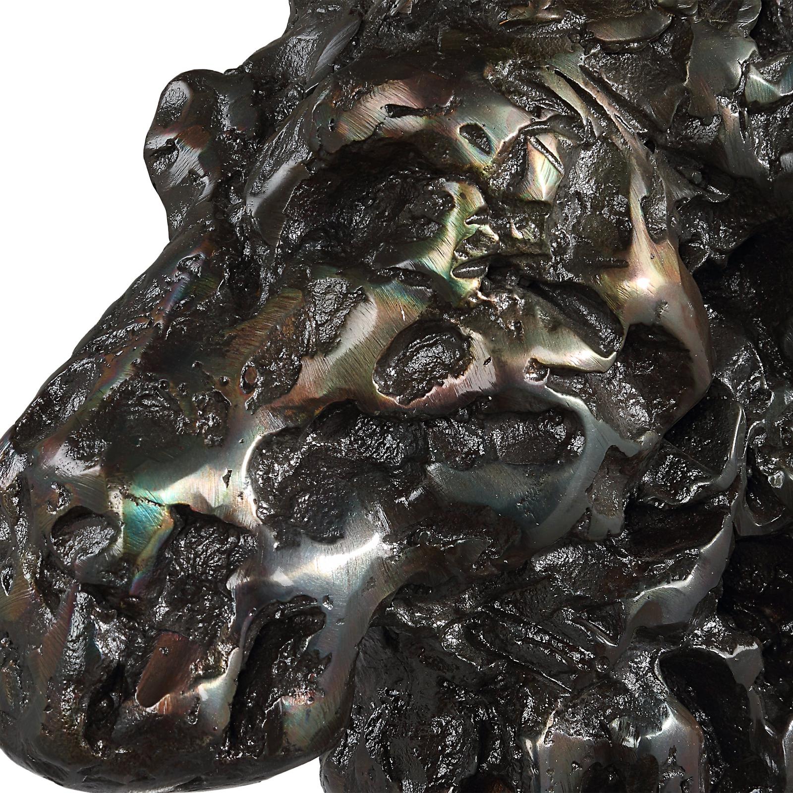 Uttermost Moose Bust Bronze Sculpture
