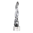 Uttermost Luminous Twist Glass Sculpture