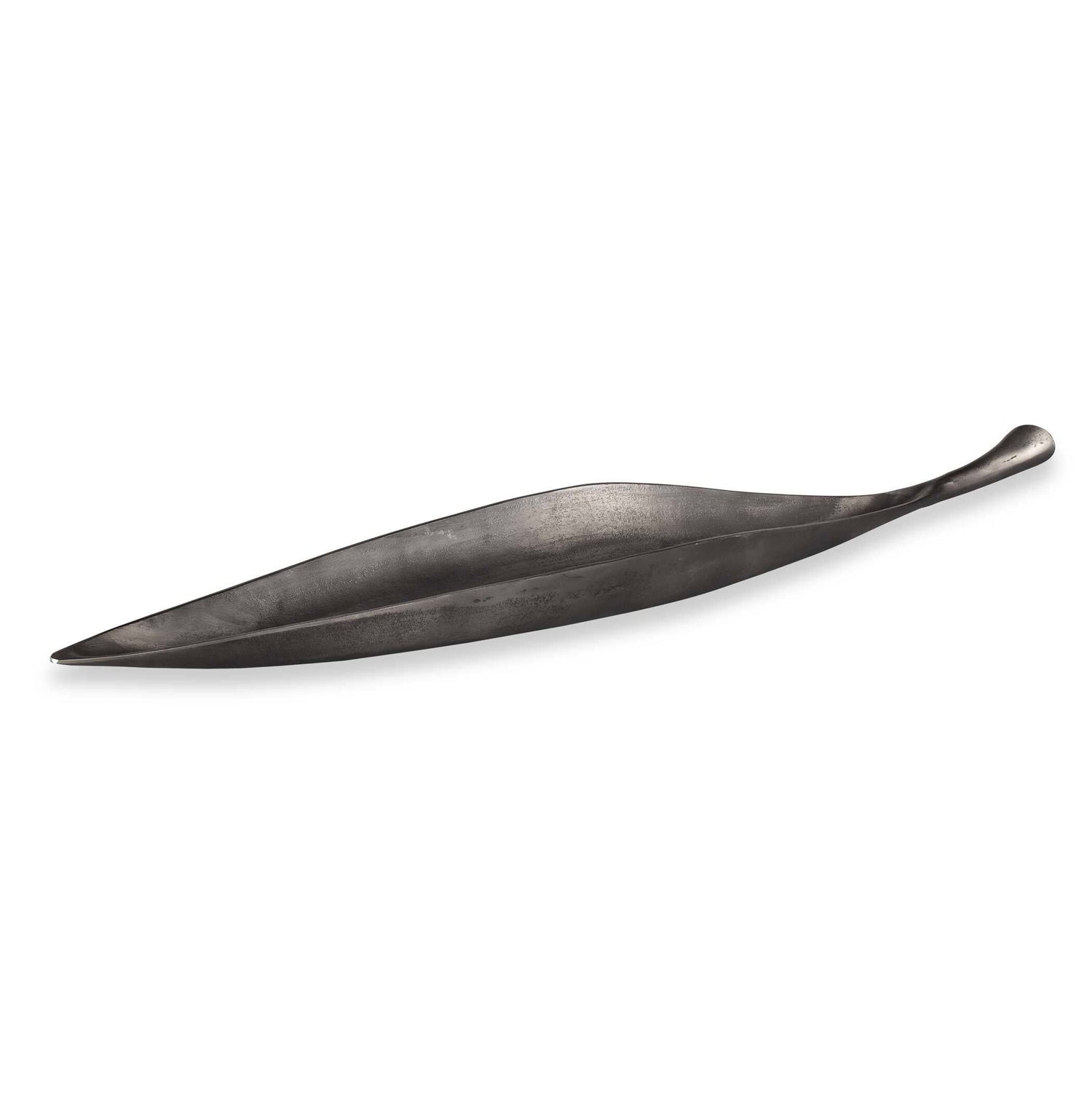 Uttermost Leaflet Dark Nickel Outdoor Bowl