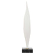 Uttermost Fluid Drop White Stone Sculpture