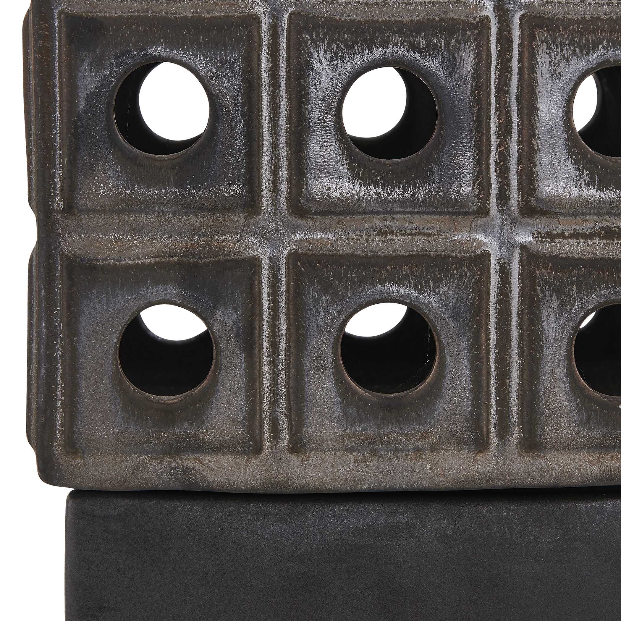 Uttermost Lattice Indoor-Outdoor Lantern Candleholder