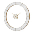 Uttermost Ivory Halo Minimalist Wall Clock