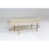 Global Views Ivory Ellipse Bench Clearance