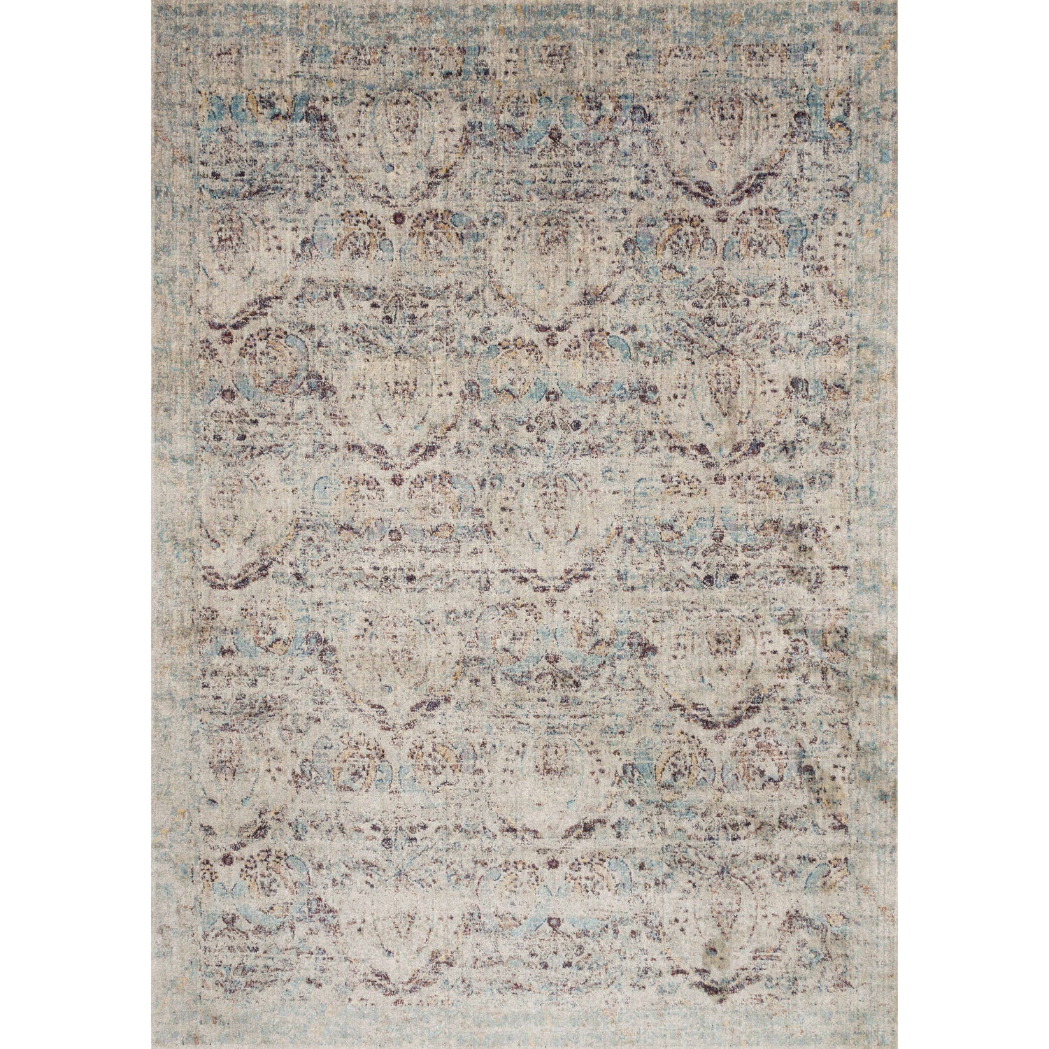 Loloi Anastasia AF-05 Silver / Plum Rug