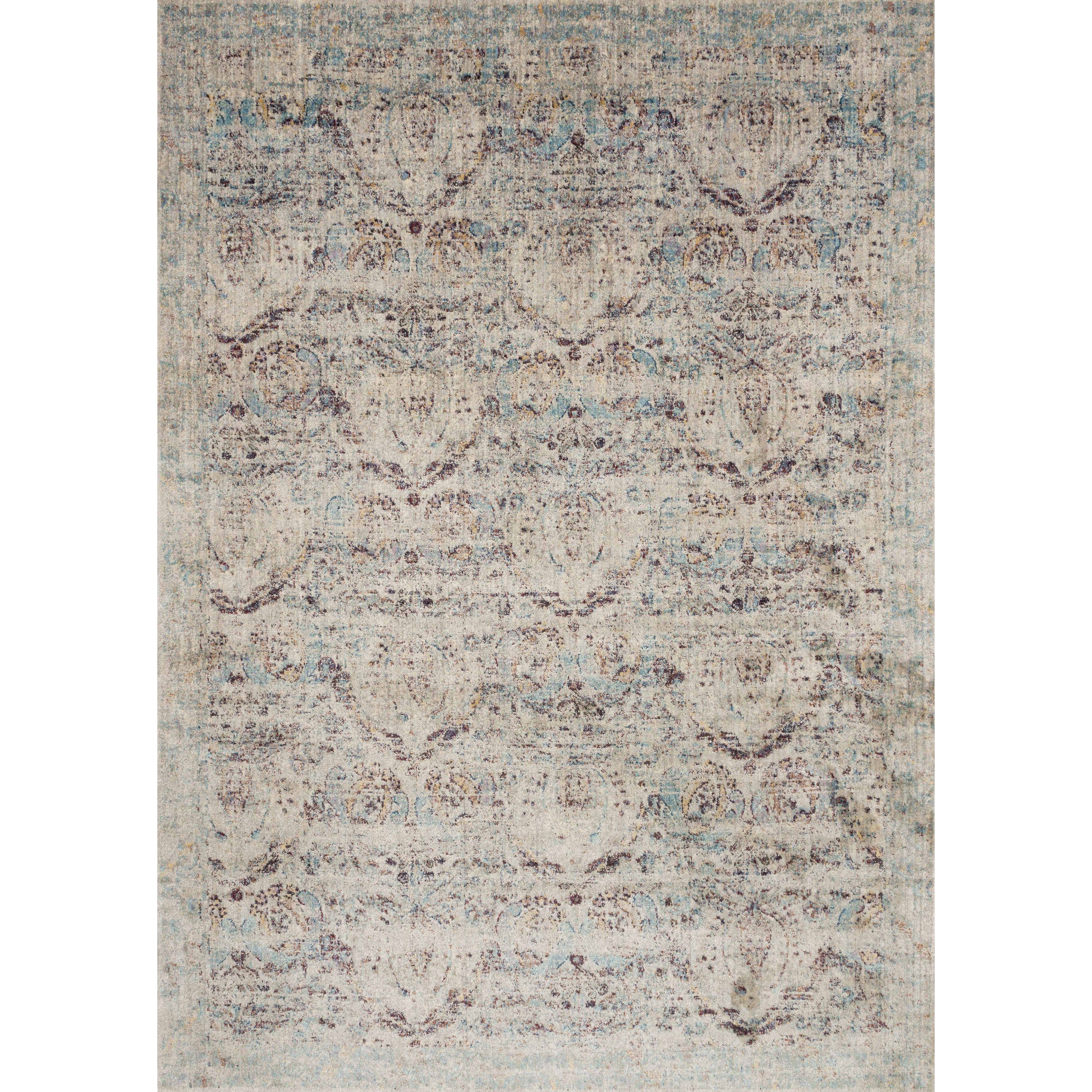 Loloi Anastasia AF-05 Silver / Plum Rug
