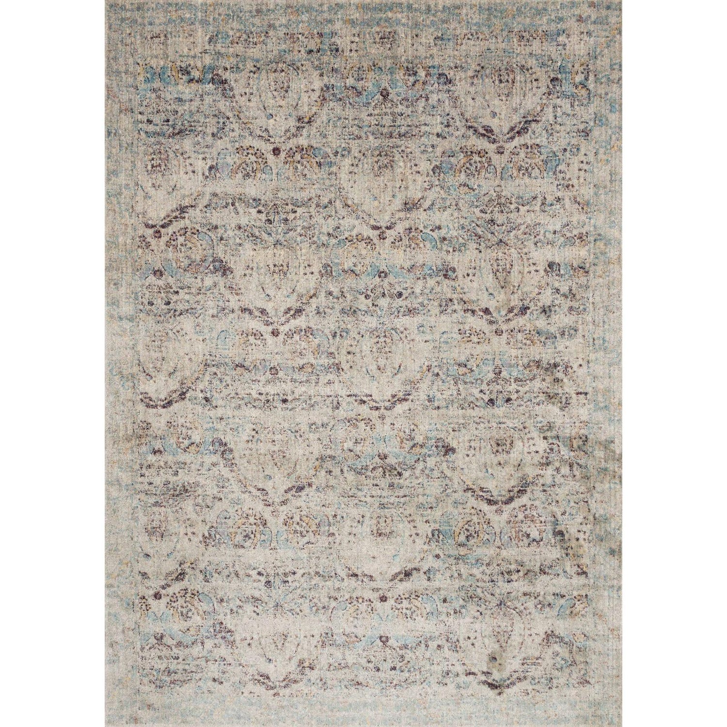Loloi Anastasia AF-05 Silver / Plum Rug