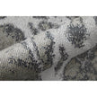 Feizy Astra 39L5F Transitional Abstract Rug in Gray/Silver/Ivory