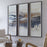 Uttermost Graphite Horizon Framed Prints - Set of 3