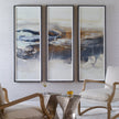 Uttermost Graphite Horizon Framed Prints - Set of 3