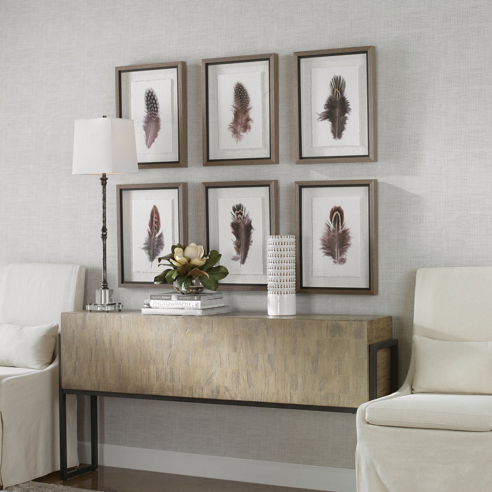 Uttermost Birds Of A Feather Framed Prints - Set of 6