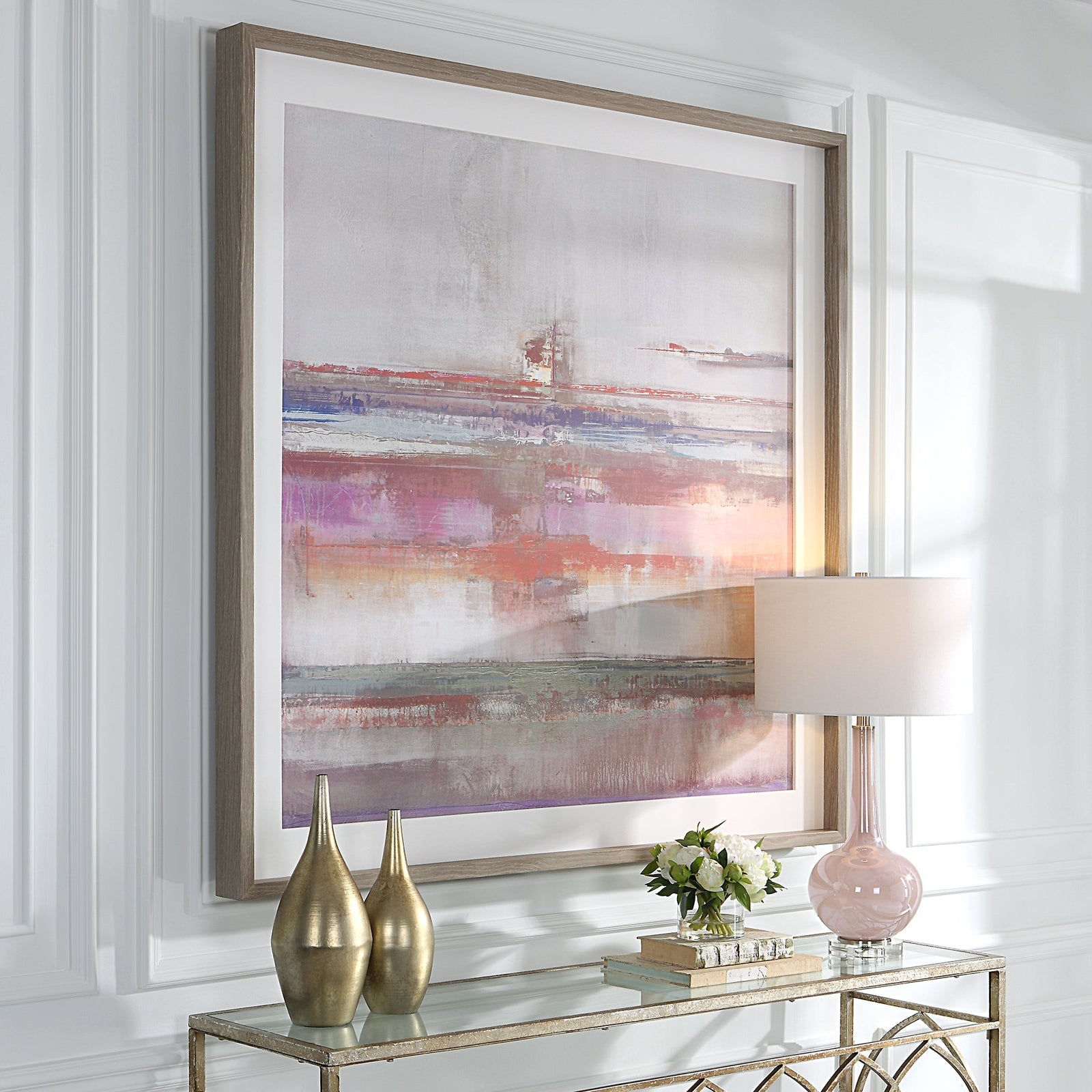Uttermost Torrent Abstract Art Framed Print Clearance