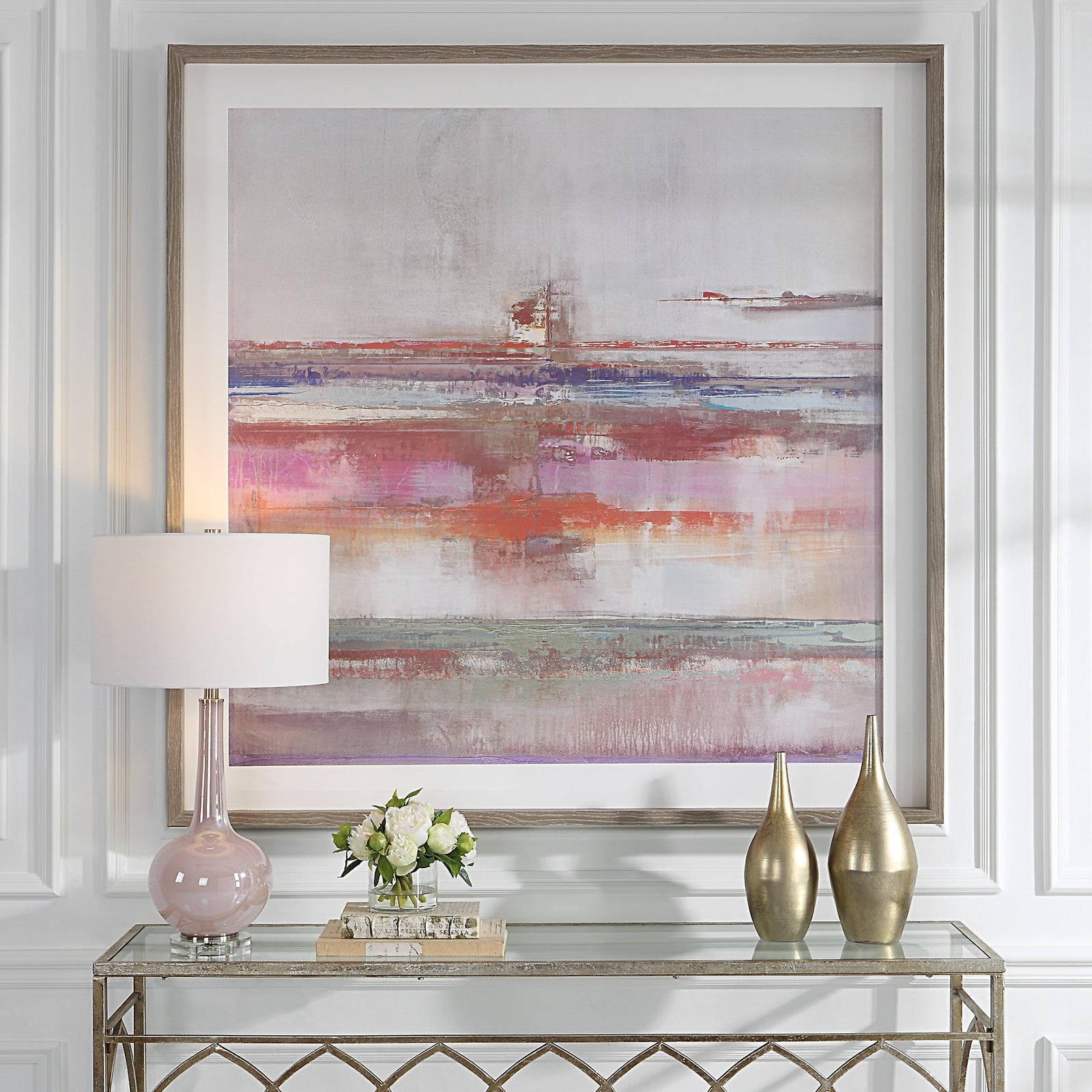 Uttermost Torrent Abstract Art Framed Print Clearance