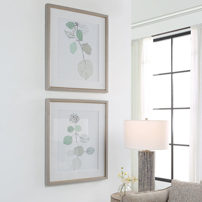 Uttermost Come What May Framed Prints - Set of 2