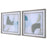 Uttermost Mist Shapes Framed Prints - Set of 2