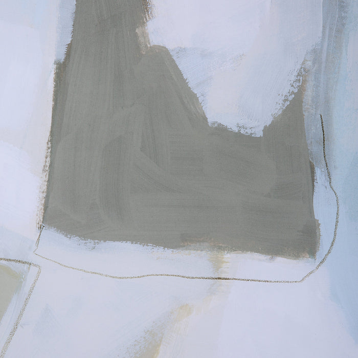 Uttermost Mist Shapes Framed Prints - Set of 2