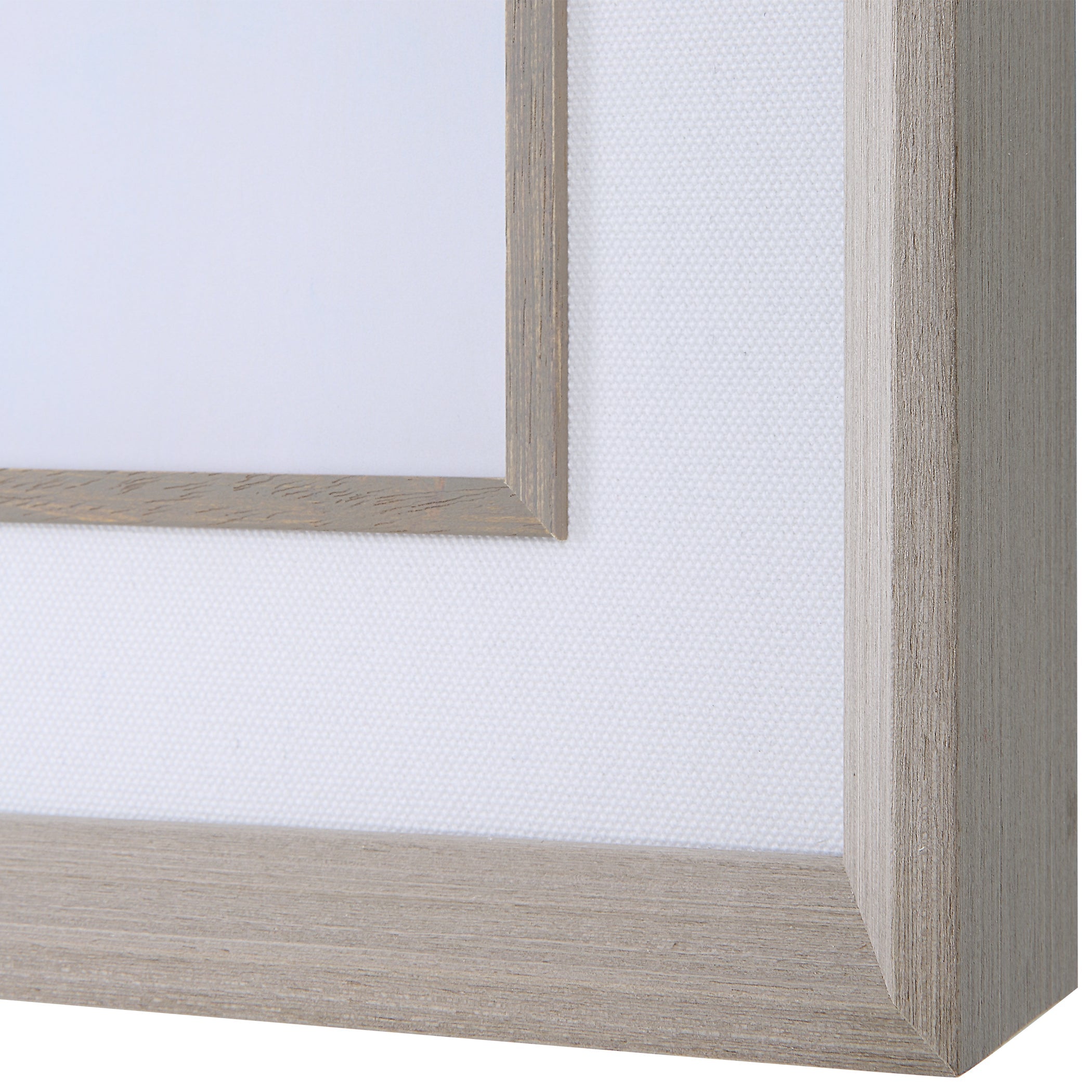 Uttermost Mist Shapes Framed Prints - Set of 2