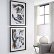 Uttermost Winterland Abstract Prints - Set of 2