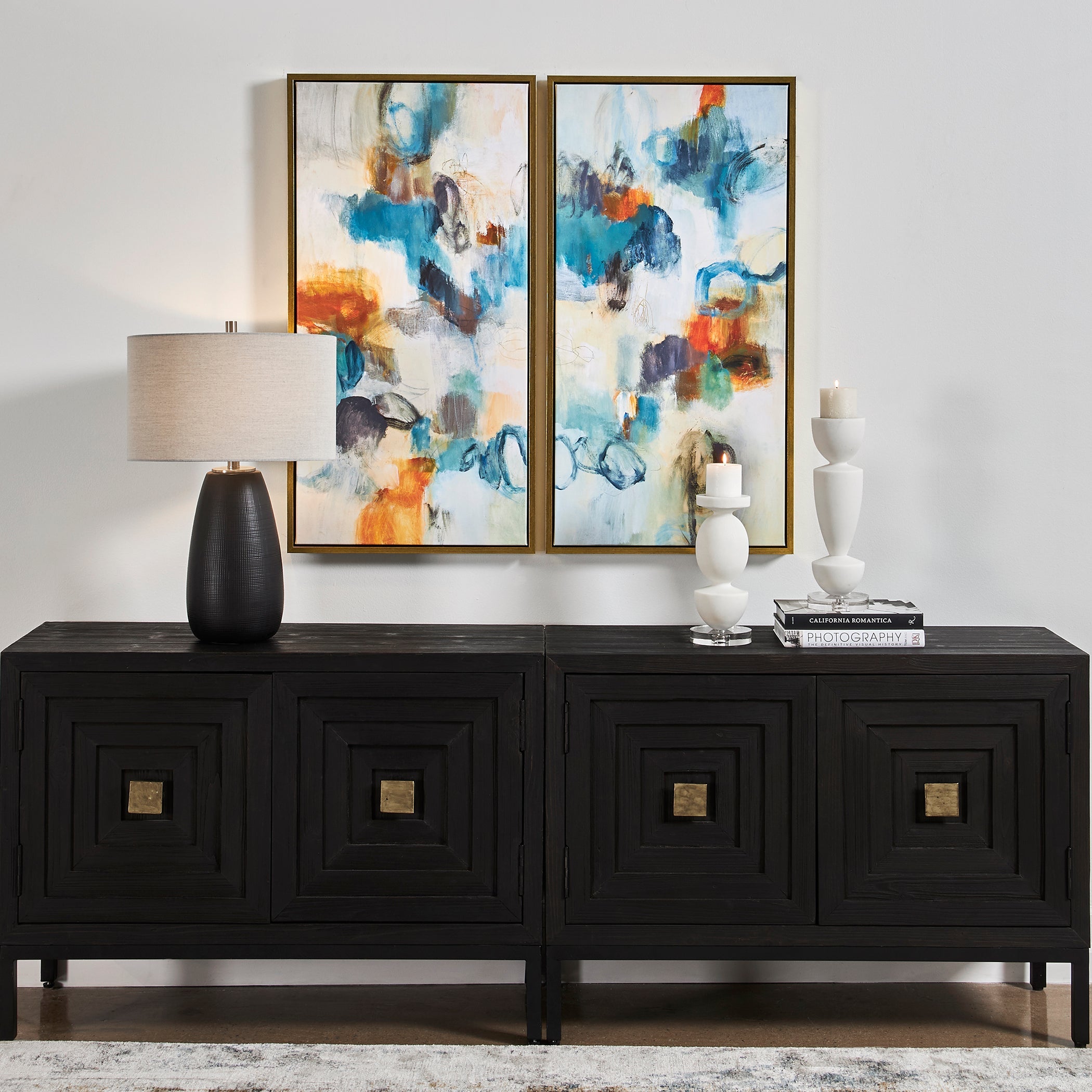 Uttermost Casual Moments Framed Abstract Art - Set of 2