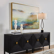 Uttermost Textured Land Framed Landscape Art