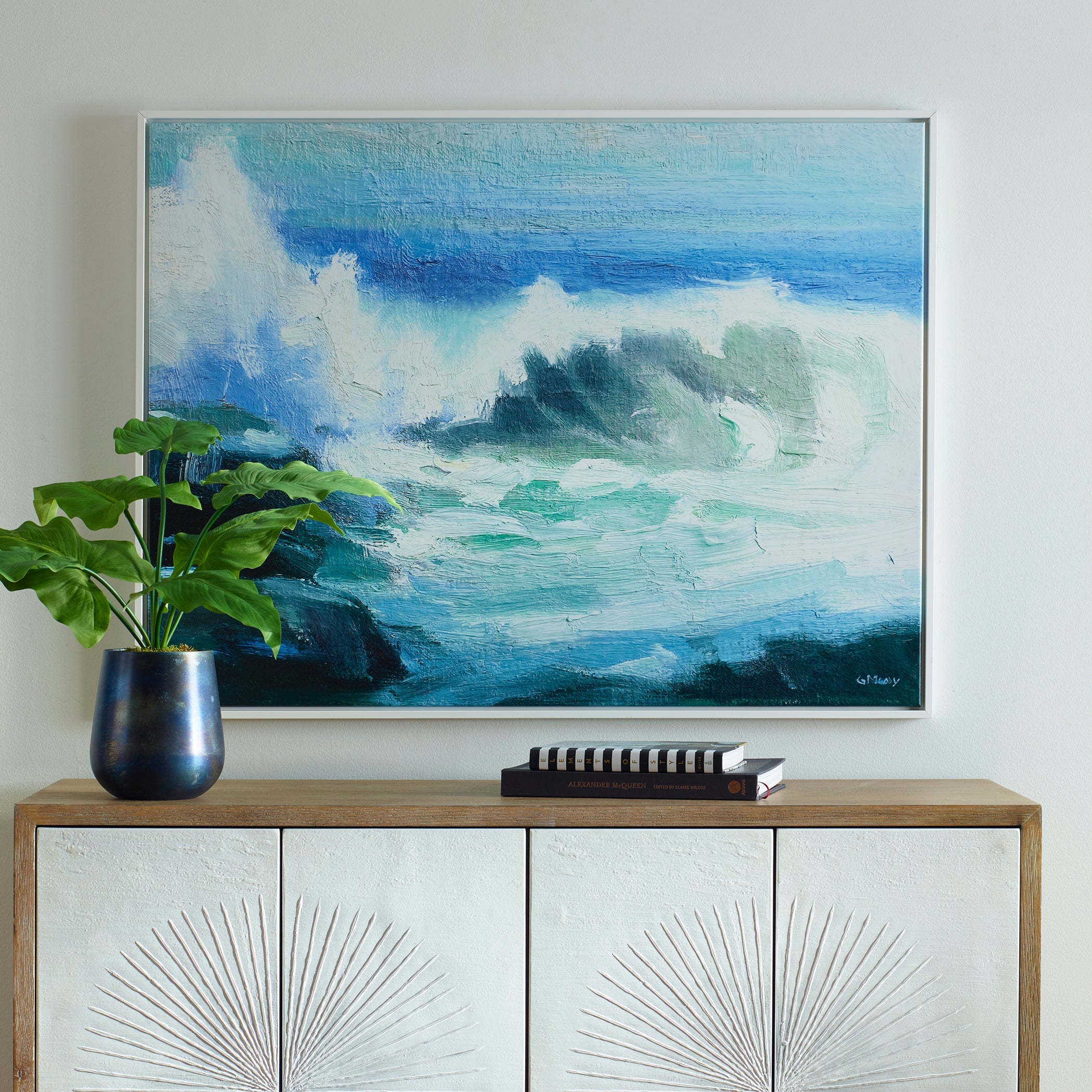 Modern Accents Wave by Gia Moody Art