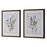 Uttermost Delicate Flowers Framed Prints - Set of 2