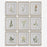 Uttermost Botanical Flowers Framed Prints - Set of 9