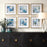 Uttermost Fresh Start Abstract Prints - Set of 6