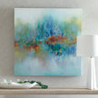 Modern Accents Earthtones Frameless Giclee On Canvas