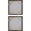Uttermost Unpredictable Hand Painted Canvases - Set of 2