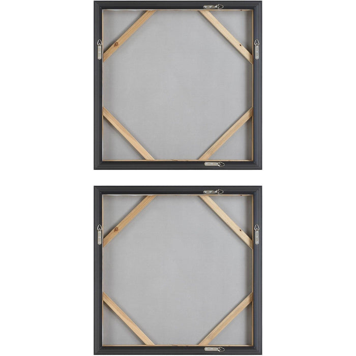 Uttermost Unpredictable Hand Painted Canvases - Set of 2