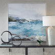 Uttermost Blue Essence Coastal Framed Canvas