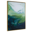 Uttermost Serene Green Framed Abstract Art