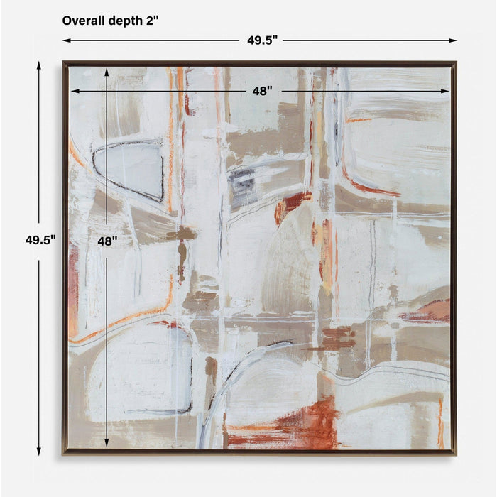 Uttermost Neutral Nirvana Abstract Canvas Art