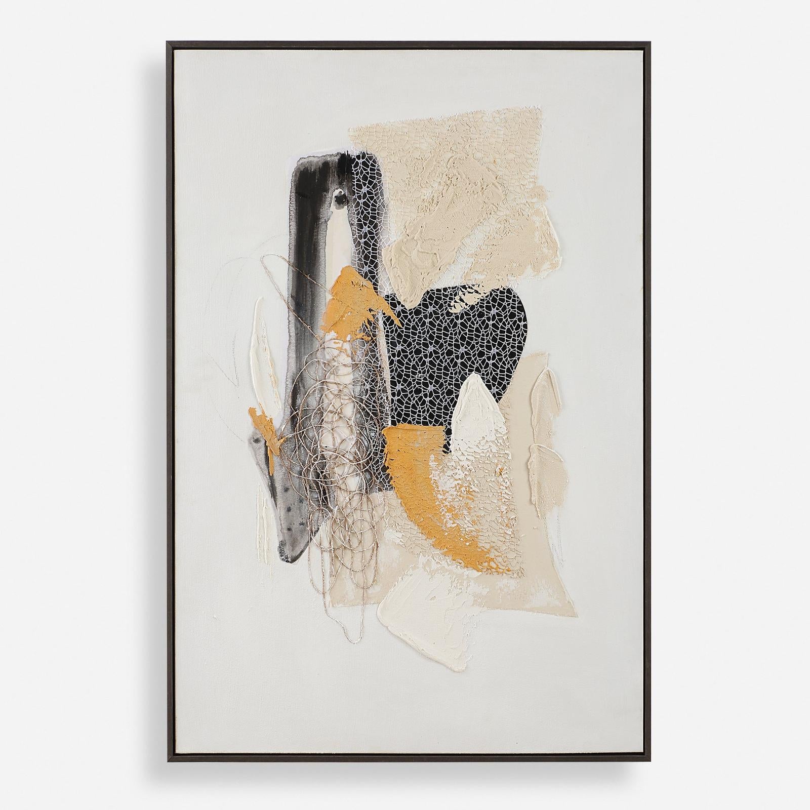 Uttermost Scatter Abstract Hand Painted Canvas Art