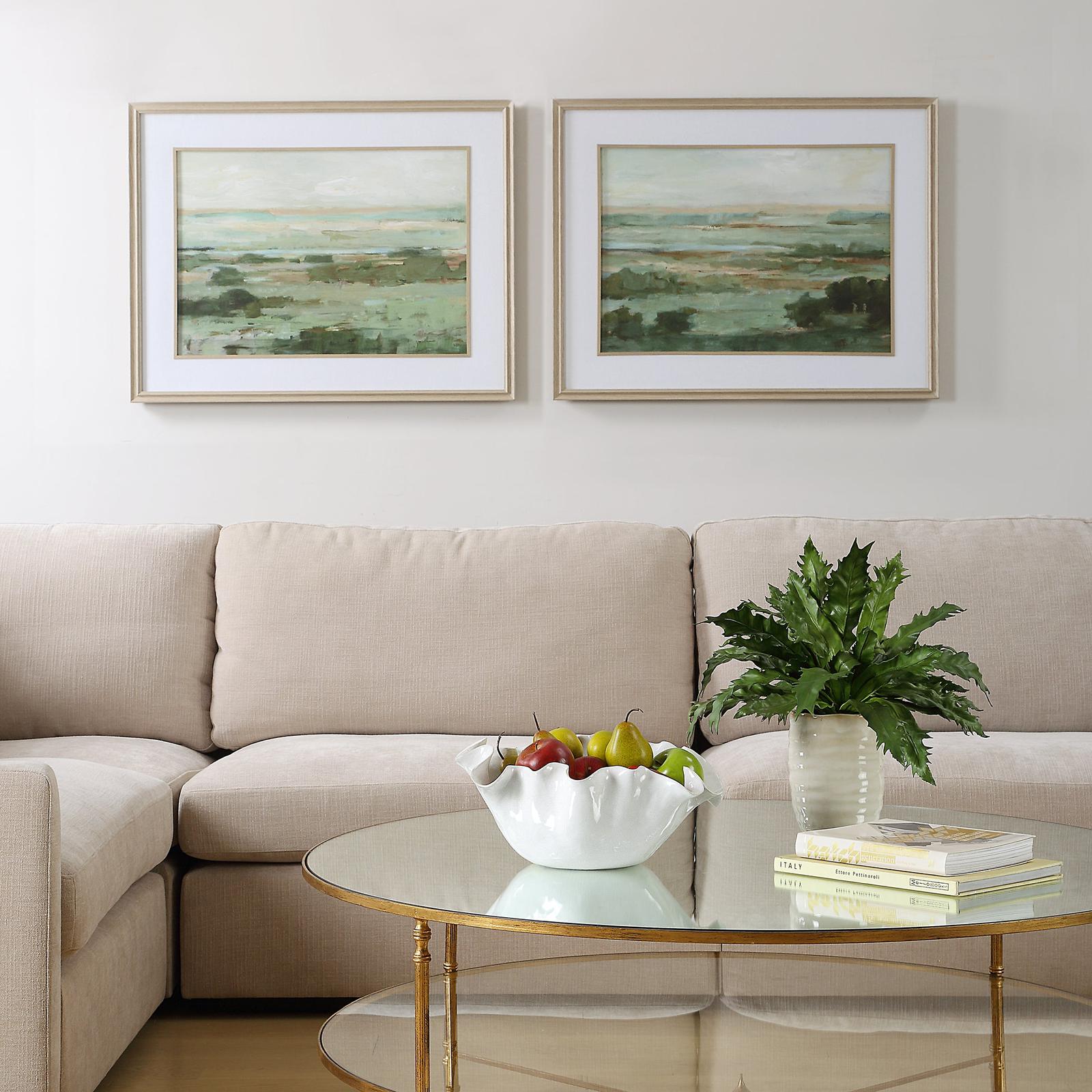 Uttermost Warm Valley Framed Prints - Set of 2