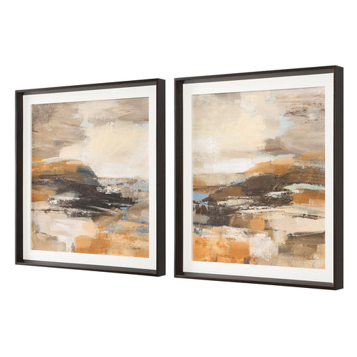 Uttermost Cinmon Shore Framed Prints - Set of 2