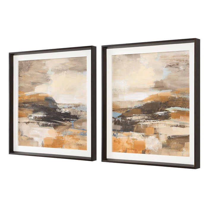 Uttermost Cinmon Shore Framed Prints - Set of 2
