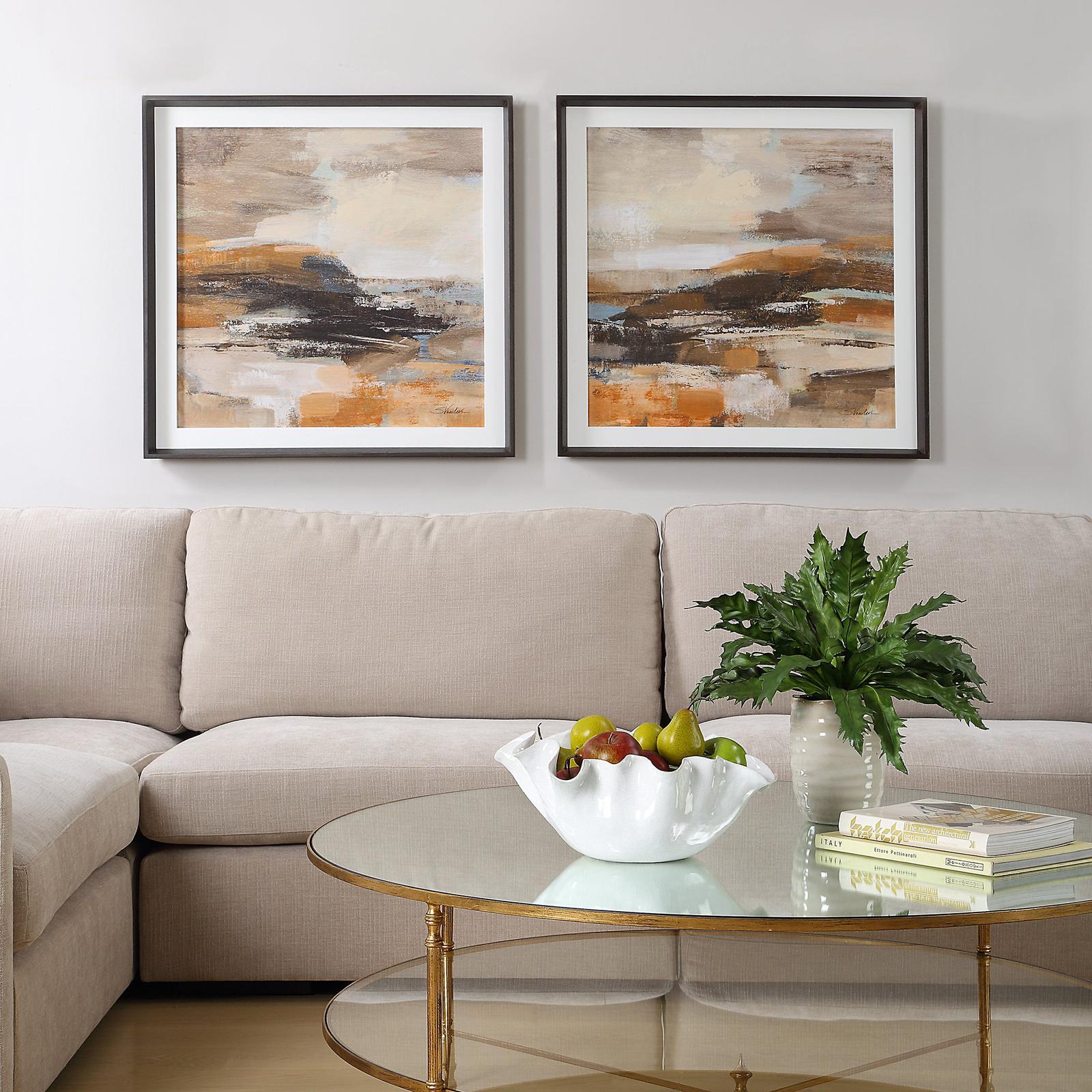Uttermost Cinmon Shore Framed Prints - Set of 2