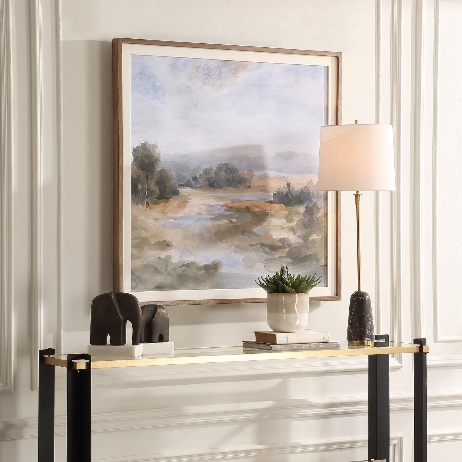Uttermost River Afternoon Landscape Print