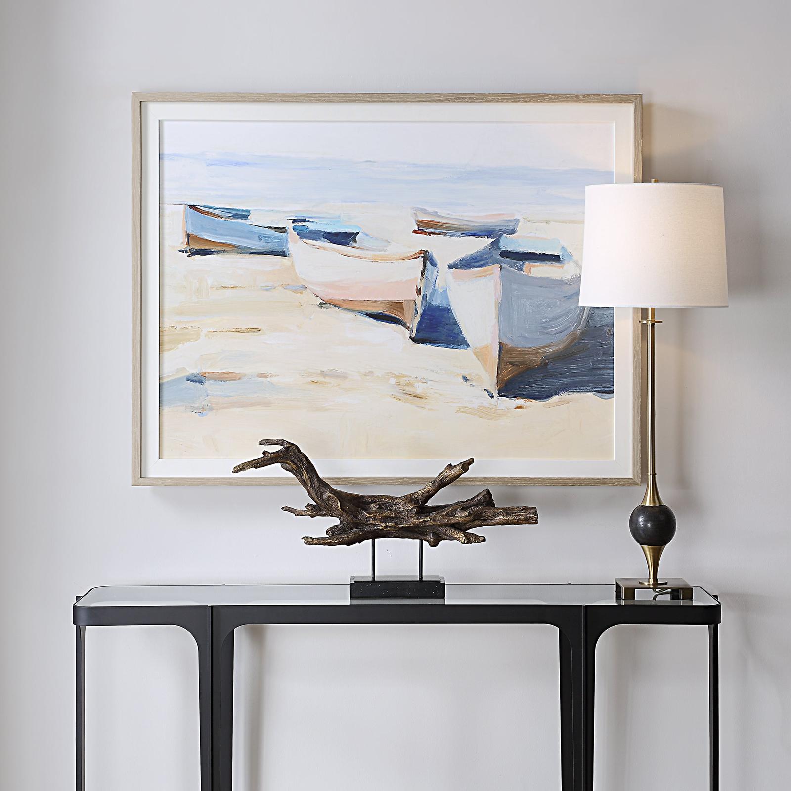 Uttermost Beached Boats Framed Print
