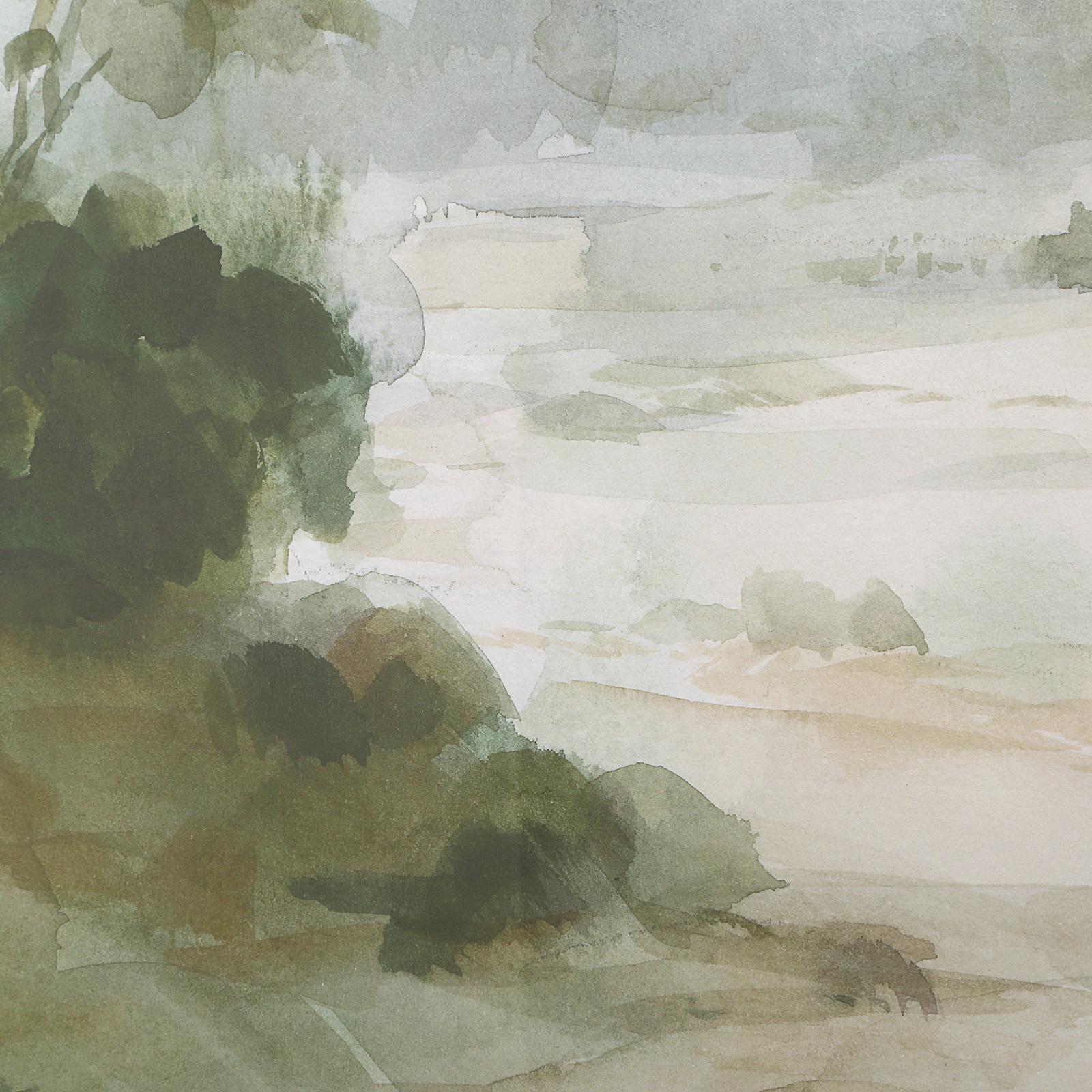 Uttermost Verdant Watercolor Landscape Print