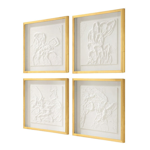 Uttermost Fourfold Framed Prints - Set of 4