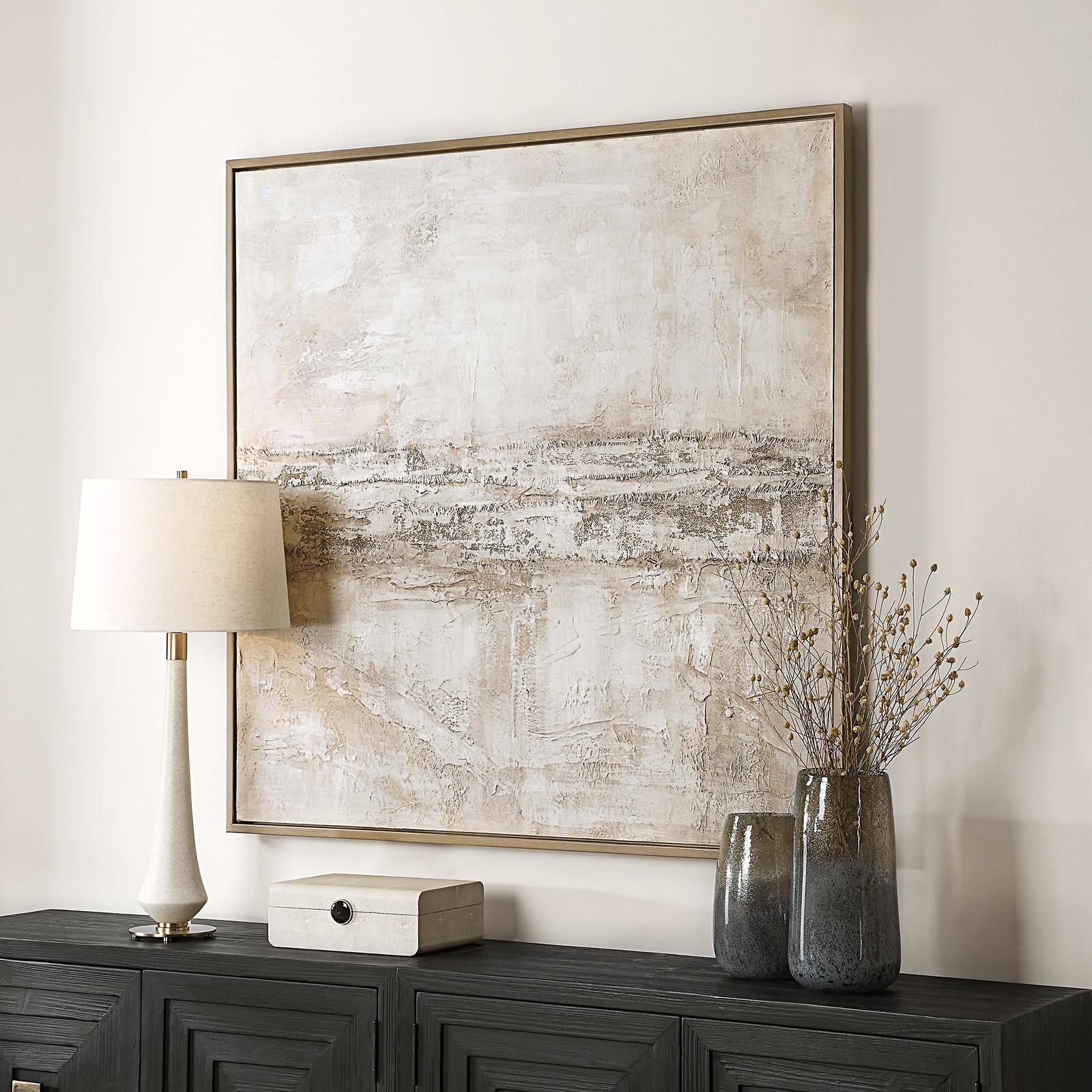 Uttermost Desert Oasis Abstract Canvas Art