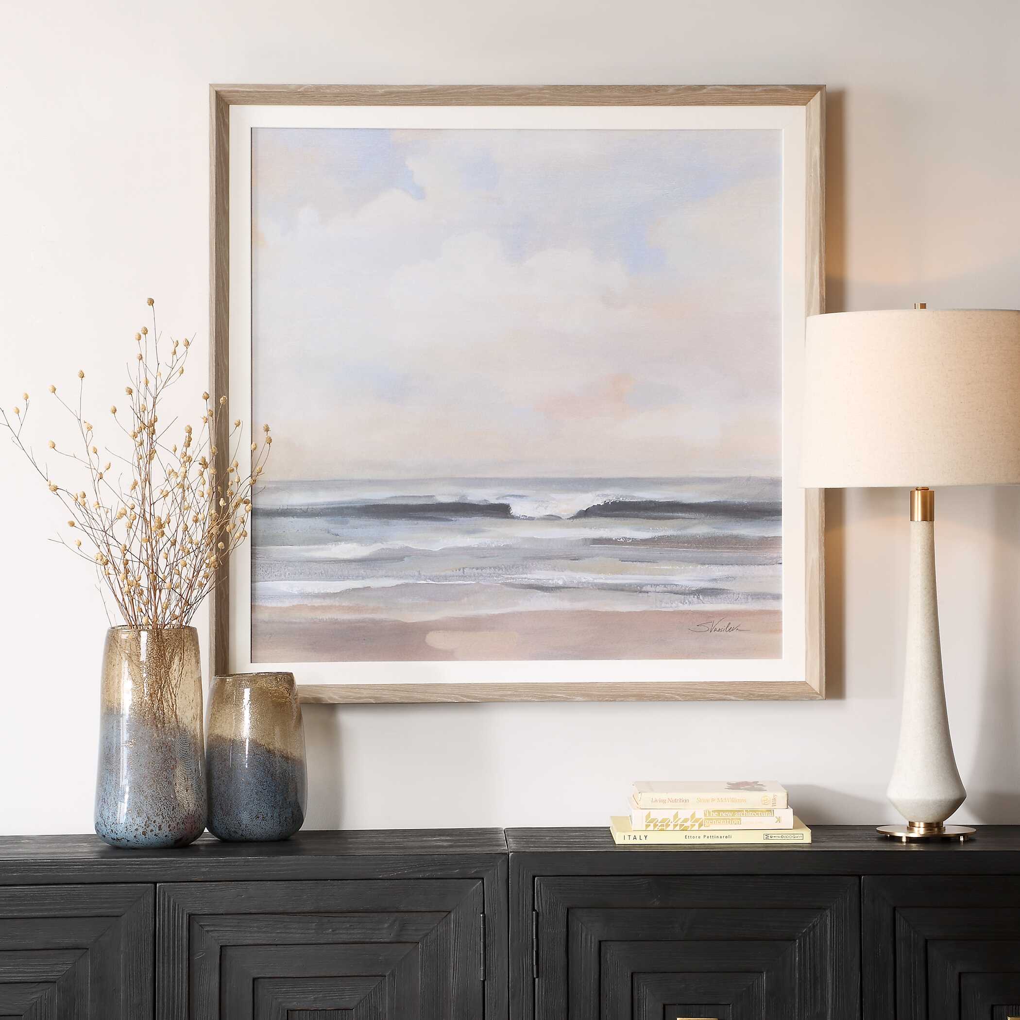 Uttermost Haze Framed Print