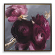 Uttermost Plum Ranculus Framed Floral Art
